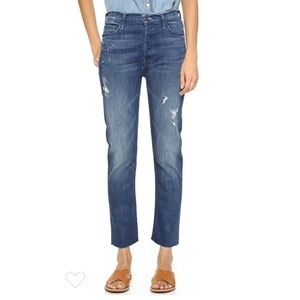 Mother Jeans - the double fray vagabond